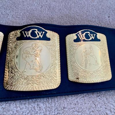 LOT 63 A: Figures Toy Co. 1999 WCW World Television Champion Replica Belt