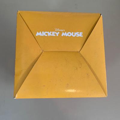 LOT 66 A: NIP Disney's Mickey Mouse Animated Talking Alarm Clock Model #025615