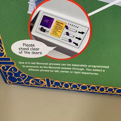 LOT 68 B: Walt Disney World Disneyland Resorts Monorail Switch Station Theme Park Collection