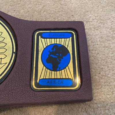 LOT 70 A: Children's Foam 1998 & 1999 Jakks WWF Replica Belts