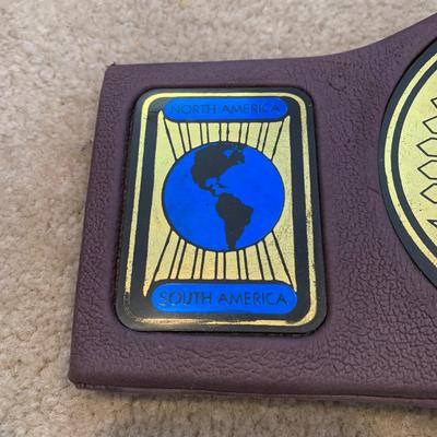 LOT 70 A: Children's Foam 1998 & 1999 Jakks WWF Replica Belts