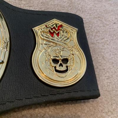 LOT 70 A: Children's Foam 1998 & 1999 Jakks WWF Replica Belts