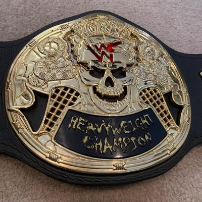 LOT 70 A: Children's Foam 1998 & 1999 Jakks WWF Replica Belts