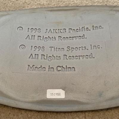 LOT 70 A: Children's Foam 1998 & 1999 Jakks WWF Replica Belts