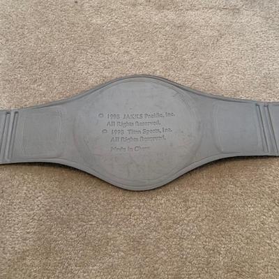 LOT 70 A: Children's Foam 1998 & 1999 Jakks WWF Replica Belts