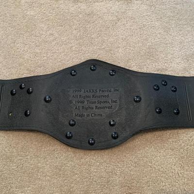 LOT 70 A: Children's Foam 1998 & 1999 Jakks WWF Replica Belts