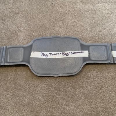 LOT 70 A: Children's Foam 1998 & 1999 Jakks WWF Replica Belts