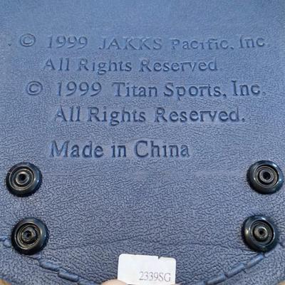 LOT 71 A: Children's Foam WCW & WWF Replica Belts