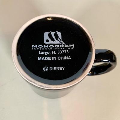 LOT 72 A: Disney Mickey Mouse Faux Marble Office Desk Set w/ NIP Pencils; Coaster, Pencil Holder, Tape Dispenser, & Stapler