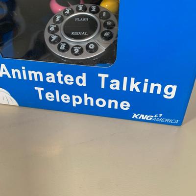 LOT 73 A: NIP Disney Animated Talking Telephone Model #026094