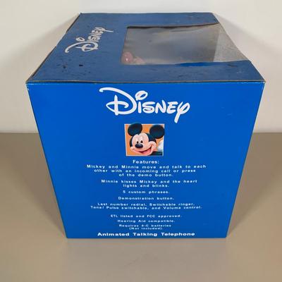 LOT 73 A: NIP Disney Animated Talking Telephone Model #026094