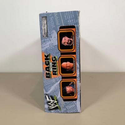 LOT 74 A: Jakks Pacific WWF Back In The Ring Undertaker, Steve Austin, & Steve Foley & F2 Federation Fighters Undertaker...