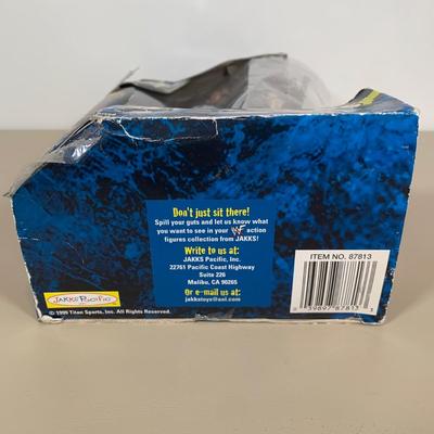 LOT 74 A: Jakks Pacific WWF Back In The Ring Undertaker, Steve Austin, & Steve Foley & F2 Federation Fighters Undertaker...