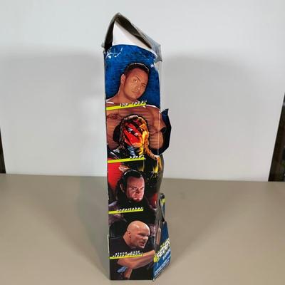 LOT 74 A: Jakks Pacific WWF Back In The Ring Undertaker, Steve Austin, & Steve Foley & F2 Federation Fighters Undertaker...