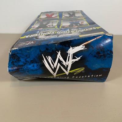 LOT 74 A: Jakks Pacific WWF Back In The Ring Undertaker, Steve Austin, & Steve Foley & F2 Federation Fighters Undertaker...