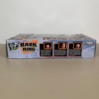 LOT 74 A: Jakks Pacific WWF Back In The Ring Undertaker, Steve Austin, & Steve Foley & F2 Federation Fighters Undertaker...
