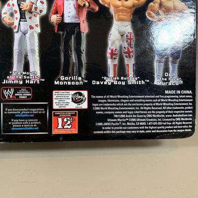 LOT 74 A: Jakks Pacific WWF Back In The Ring Undertaker, Steve Austin, & Steve Foley & F2 Federation Fighters Undertaker...