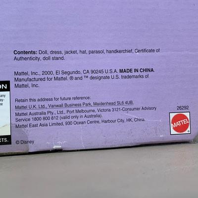 LOT 76 A: NIP Mattel Disney Collector Dolls: Bob Mackie Millennium Minnie Model #22476 & Very Victorian Minnie Model #26292