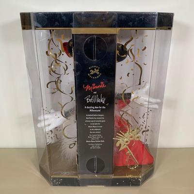 LOT 76 A: NIP Mattel Disney Collector Dolls: Bob Mackie Millennium Minnie Model #22476 & Very Victorian Minnie Model #26292