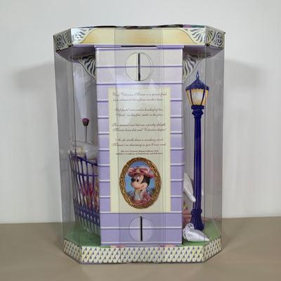 LOT 76 A: NIP Mattel Disney Collector Dolls: Bob Mackie Millennium Minnie Model #22476 & Very Victorian Minnie Model #26292