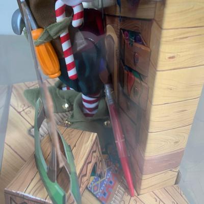 LOT 77 A: NIP Mattel Disney Collector Dolls Santa's Little Helper Mickey Model #50929