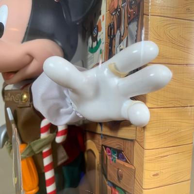 LOT 77 A: NIP Mattel Disney Collector Dolls Santa's Little Helper Mickey Model #50929