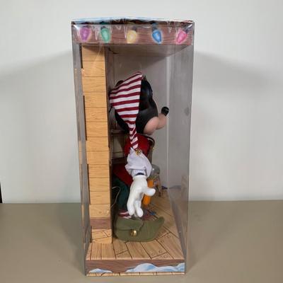 LOT 77 A: NIP Mattel Disney Collector Dolls Santa's Little Helper Mickey Model #50929