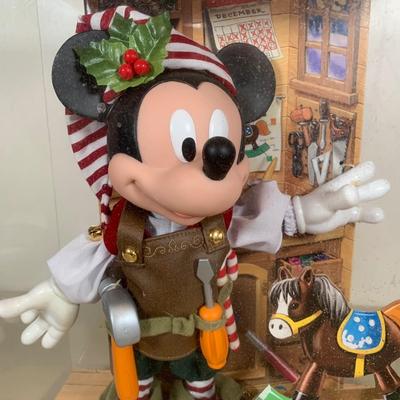 LOT 77 A: NIP Mattel Disney Collector Dolls Santa's Little Helper Mickey Model #50929