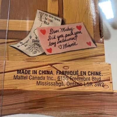 LOT 77 A: NIP Mattel Disney Collector Dolls Santa's Little Helper Mickey Model #50929