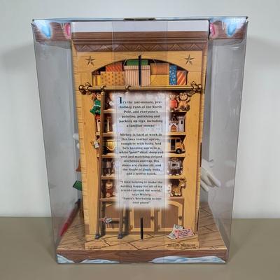 LOT 77 A: NIP Mattel Disney Collector Dolls Santa's Little Helper Mickey Model #50929