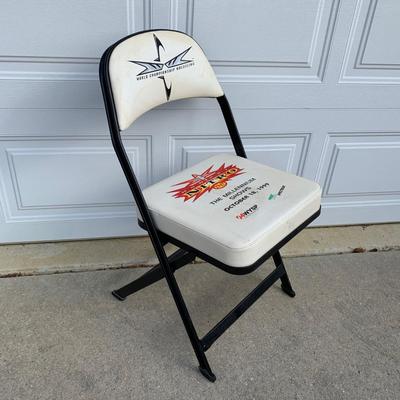 LOT 79 B: 1999 WCW Monday Nitro "The Millennium Shows" Event Chair