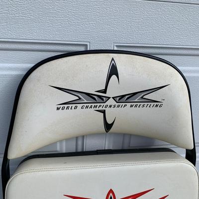 LOT 79 B: 1999 WCW Monday Nitro "The Millennium Shows" Event Chair