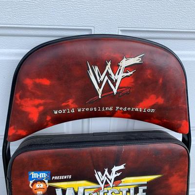 LOT 80 B: 1999 WWF Wrestle Mania "The Ragin' Climax" Event Chair