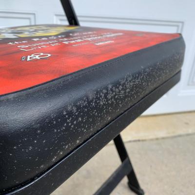 LOT 80 B: 1999 WWF Wrestle Mania "The Ragin' Climax" Event Chair