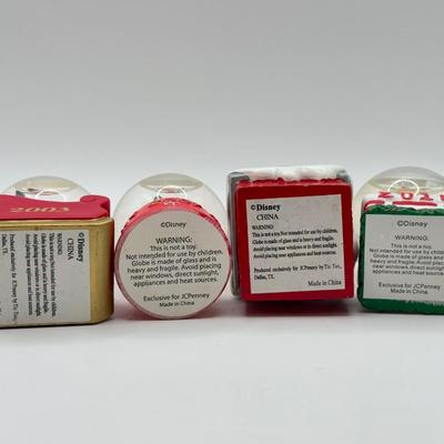 LOT 86B: 2001 Disney Christmas Mickey & Friends "Winter Wonderland" Musical Snowglobe w/ Mini Holiday Mickey Mouse Snowglobes