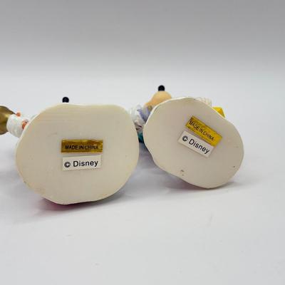 LOT 87B: Disney Ceramic Christmas Ornaments & Figures incl. Department 56 "75 Years with Mickey" Snowman Figurine