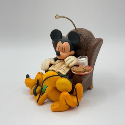LOT 88B: Disney Hallmark Christmas Ornaments - World of Disney TV, Pinocchio & Sleepy Mickey and Pluto