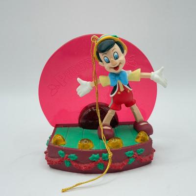 LOT 88B: Disney Hallmark Christmas Ornaments - World of Disney TV, Pinocchio & Sleepy Mickey and Pluto