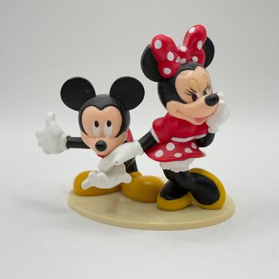 LOT 92B: Disney Mickey & Minnie Ornament collection - 2005 Hallmark Soda Shop, 2008 Hallmark Window-Shopping & More