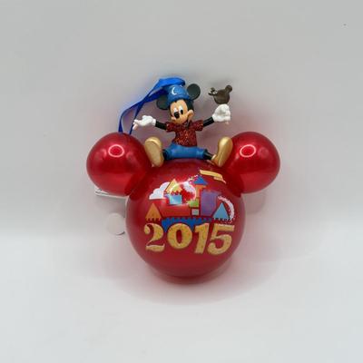 LOT 93B: Disney Fantasia Sorcerer Mickey Collection - Ornaments, Snowglobe, Toys