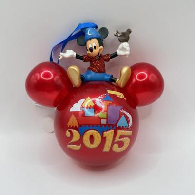 LOT 93B: Disney Fantasia Sorcerer Mickey Collection - Ornaments, Snowglobe, Toys