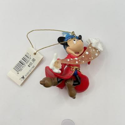 LOT 93B: Disney Fantasia Sorcerer Mickey Collection - Ornaments, Snowglobe, Toys