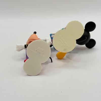 LOT 94B: Disney Store Hot Air Balloon Ornament & Hallmark Ornaments - 2007 Mickey and Minnie Dashing Through the Mall & 2008...