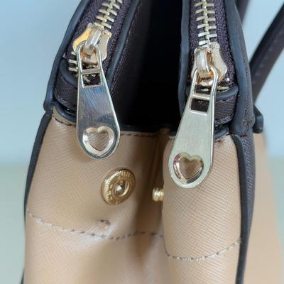 LOT 100A: Prada Saffiano Medium Beige Tote Handbag