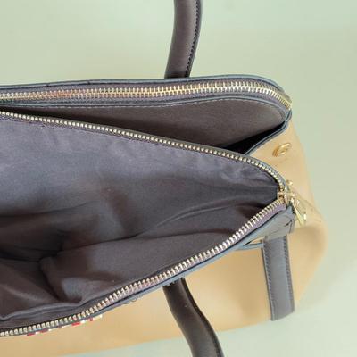 LOT 100A: Prada Saffiano Medium Beige Tote Handbag