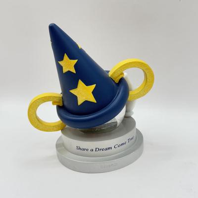 LOT 104B: Vintage Walt Disney World 30th Anniversary Mickey & Friends Cinderella Castle Snowglobe, Walt Disney 75th Anniversary...