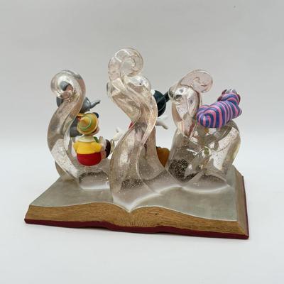 LOT 104B: Vintage Walt Disney World 30th Anniversary Mickey & Friends Cinderella Castle Snowglobe, Walt Disney 75th Anniversary...