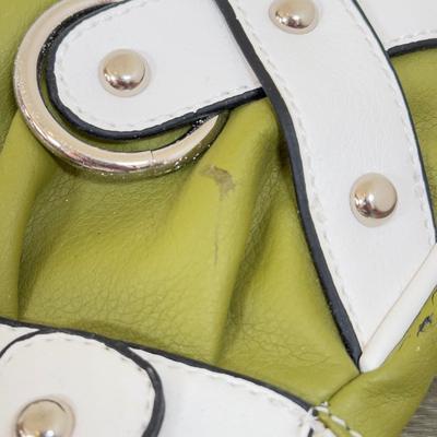 LOT 105A: Kate Spade New York Green & White Handbag