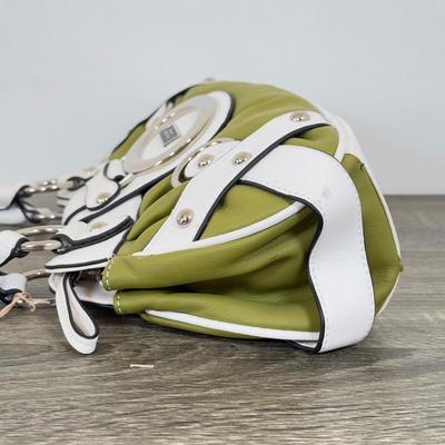 LOT 105A: Kate Spade New York Green & White Handbag