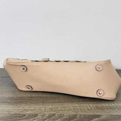 LOT 106A: Coach Leather and Canvas Medium Tote Handbag